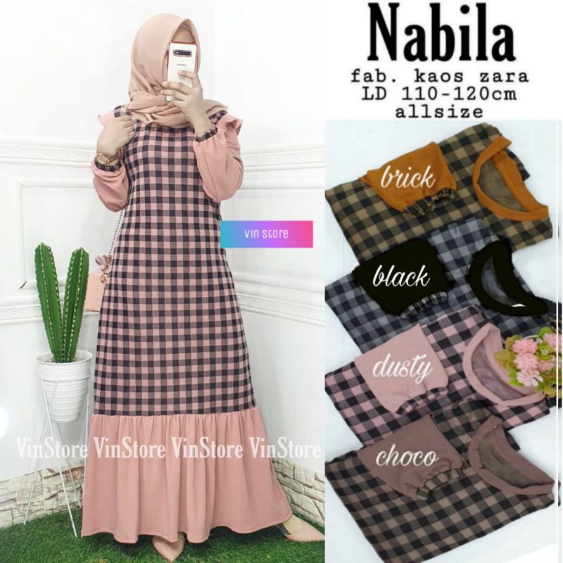 Nabila Maxy Dress by vinstore