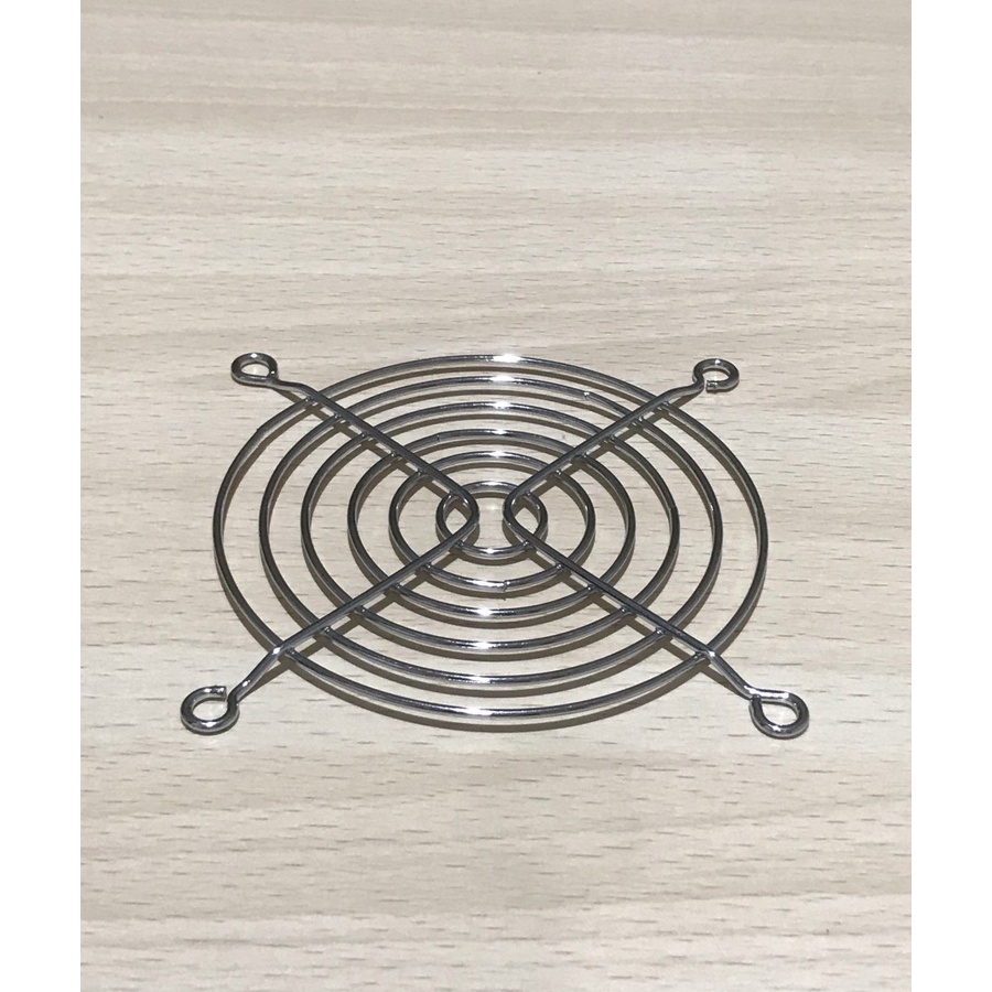 COVER RAM JARING TUTUP FAN GRILL KIPAS PANEL BESI 12 CM