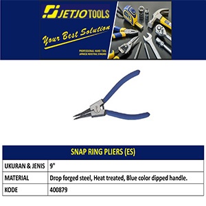 Tang Snap Ring 9"  400879 JETJO TOOLS / Snap Ring Pliers (ES) LAKONI PRO