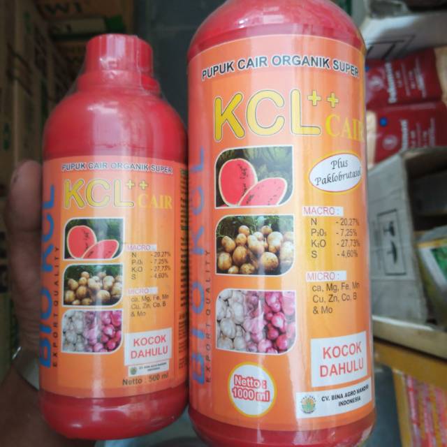 pupuk kcl cair BIO KCL++ 500ml