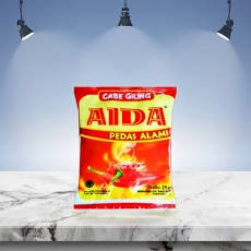 

CABE GILING BUBUK AIDA 25 GRAM CABAI BUBUK ALAMI BUMBU UNTUK CIMOL BASRENG BASO MORING SEBLAK MURAH