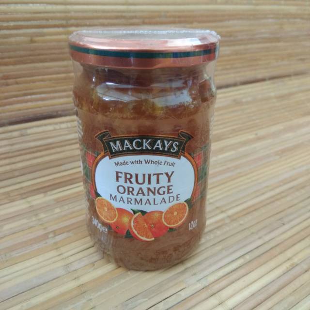 

mackay's fruity orange marmalade jam 340 gr