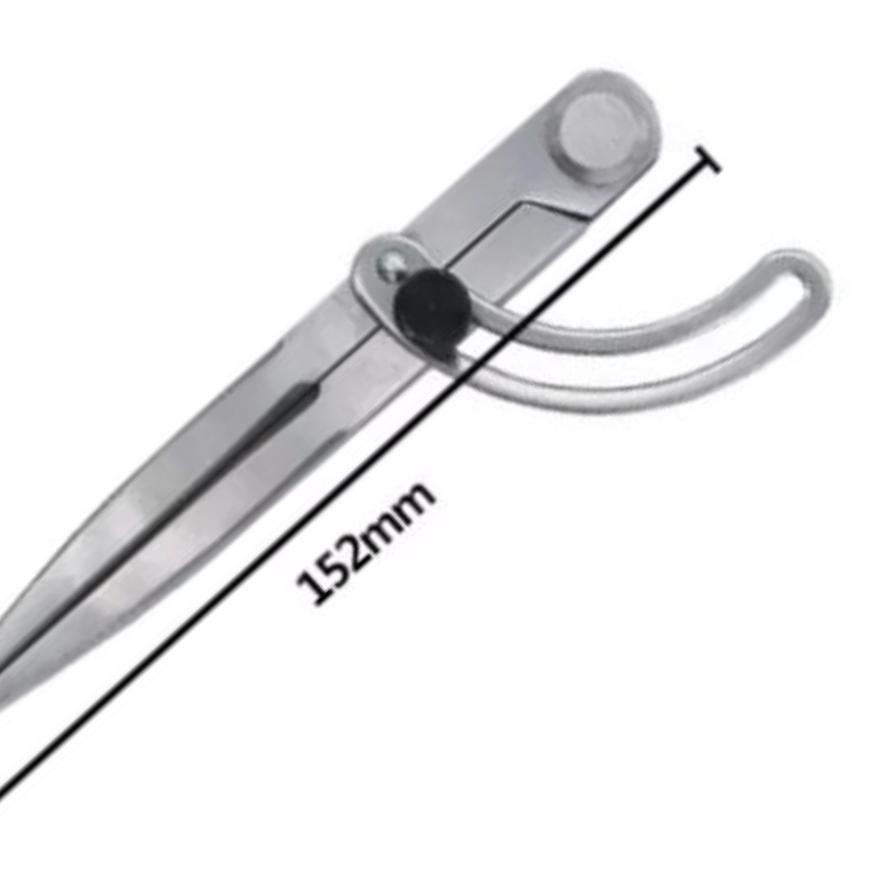 

Big Sale - JANGKA KOMPAS PENANDA ADJUSTABLE LOCK SISTEM LINGKARAN Scribe DIY BESI STAINLESS
