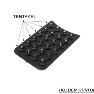 Holder gurita tempel / Tempelan gurita / tempelan gojek / tempelan gurita lem 3m