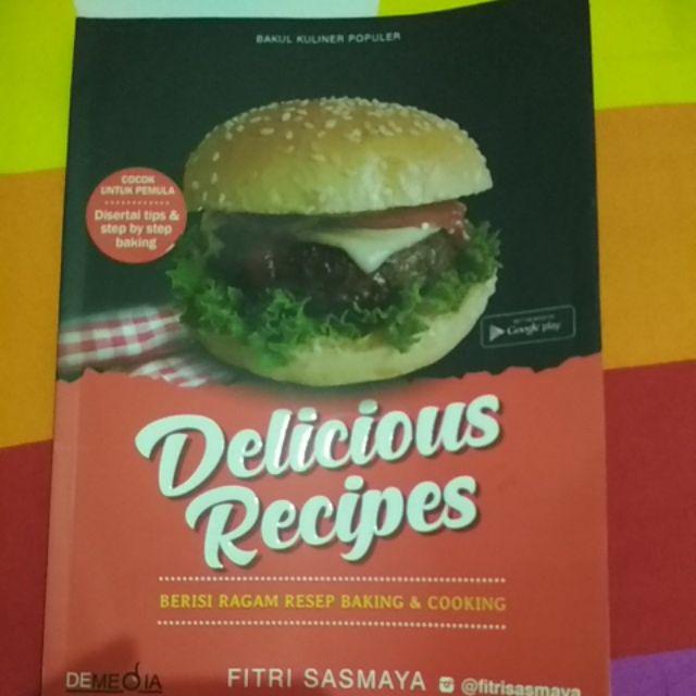 Delicious Recipes Buku Resep Masakan Fitri Sasmaya Shopee Indonesia