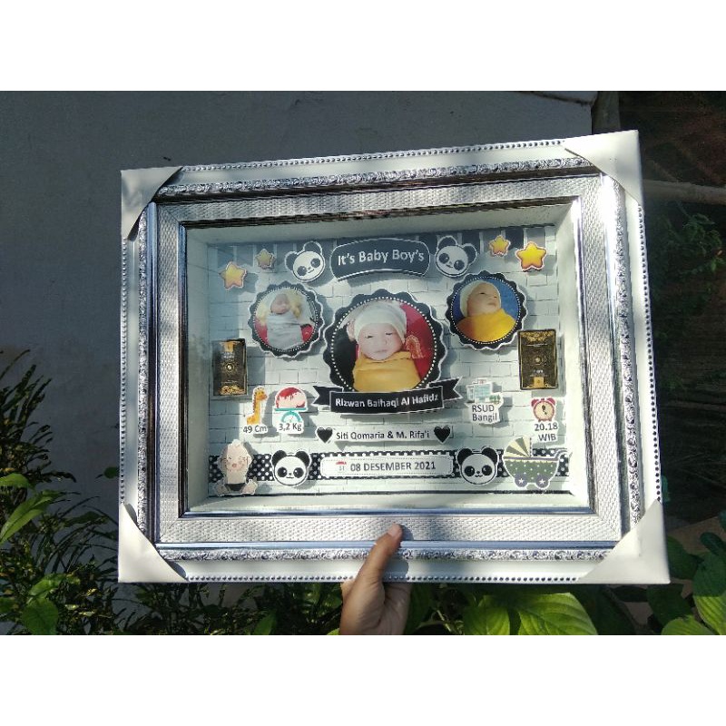 FOTO BIODATA BAYI 3D 12RS FREE DESAIN CUSTOM