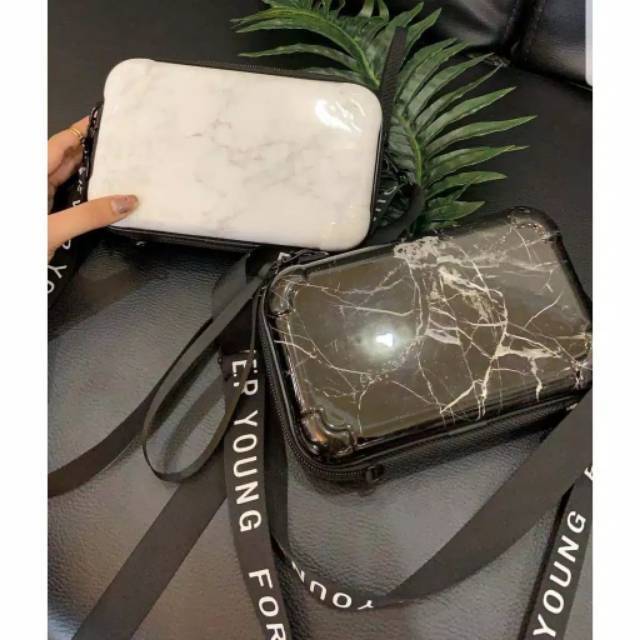 NEW KOPER  MINI  MARBLE KOPER  MINI  KERAMIK 18CM TAS  