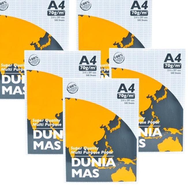 

☑ KERTAS HVS DUNIA MAS A4 70 GR ☪