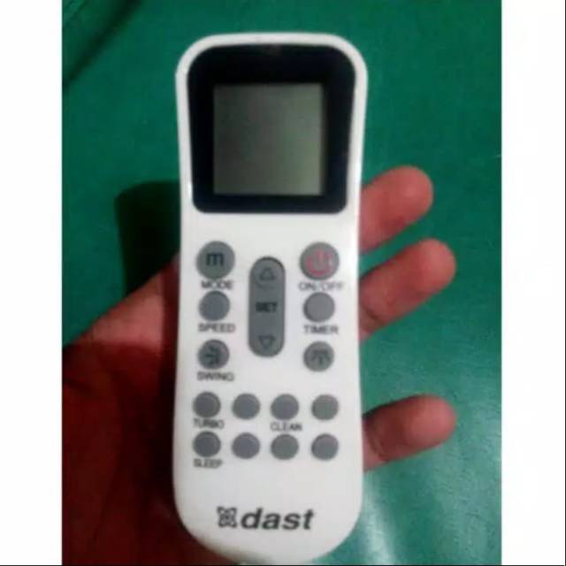 REMOTE REMOT AC DAST YK-K 0002 ORIGINAL