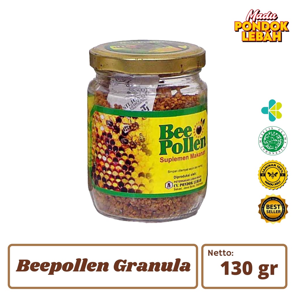 

Bee Pollen Jagung Super Granula 130gr Produksi Pondok Lebah