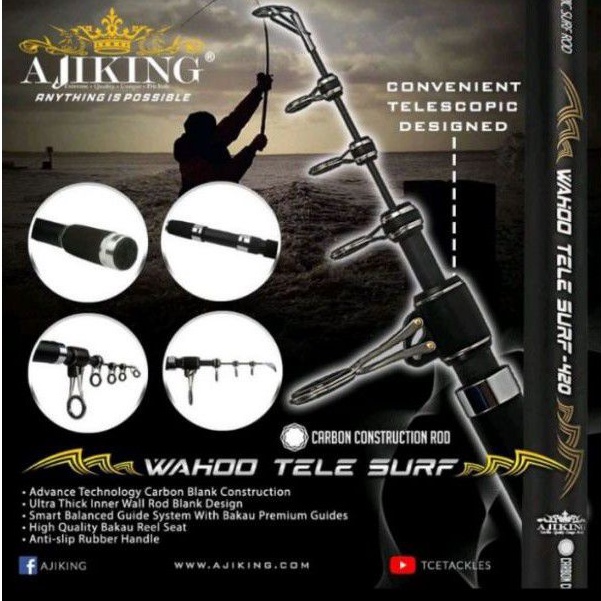 Rod AJIKING WAHOO TELE SURF