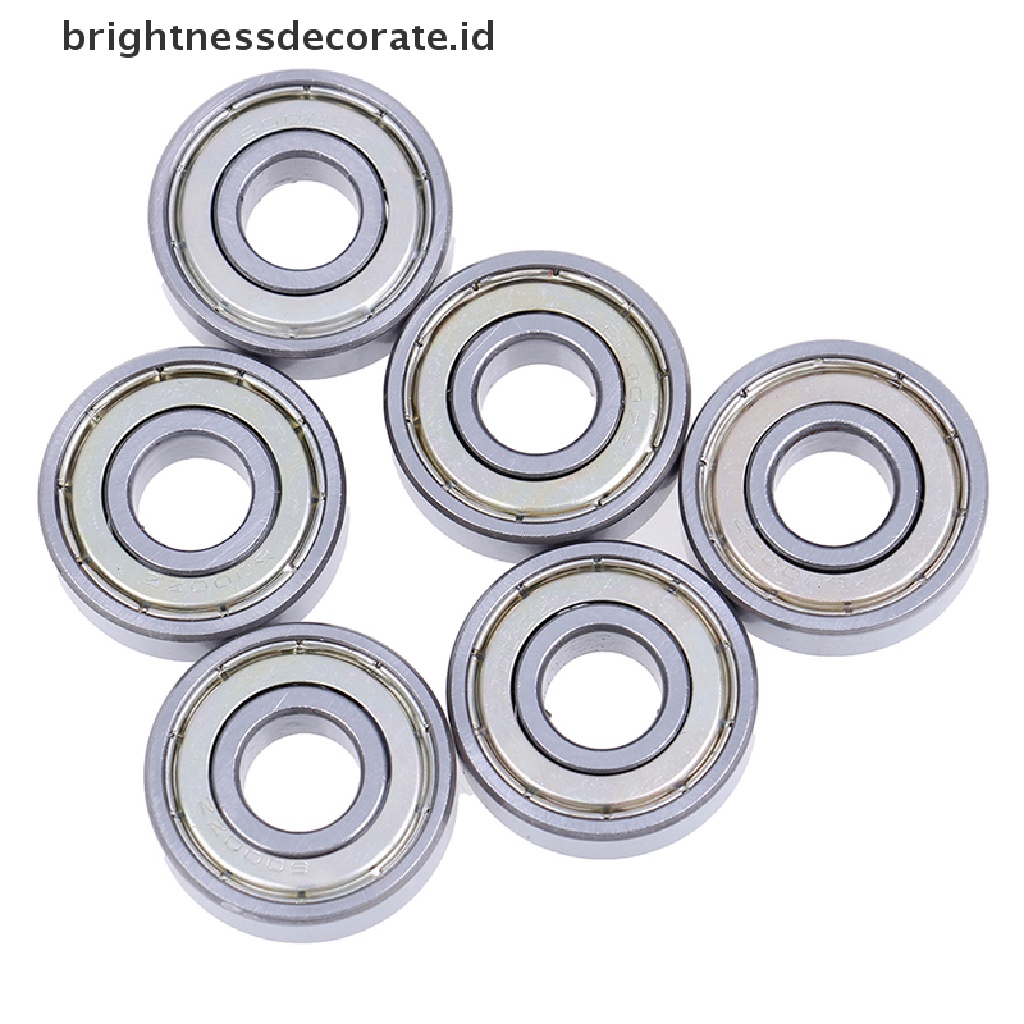 6000-zz bearing 6000 2Z Bahan Metal Ukuran 10x26 X 8mm