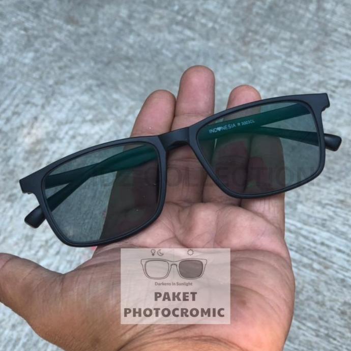 Frame Kacamata Photocromic Pria ARTmatic 3013 Bisa lensa minus