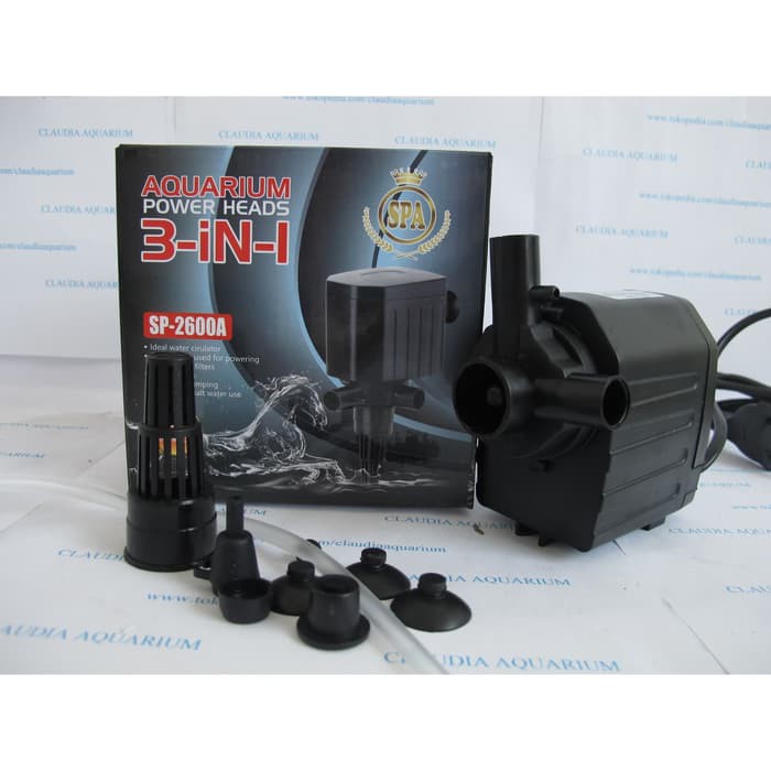 Pompa Celup Akuarium Aquascape / Power Heads Aquarium Filter Air - Merek SPA SP 2600A
