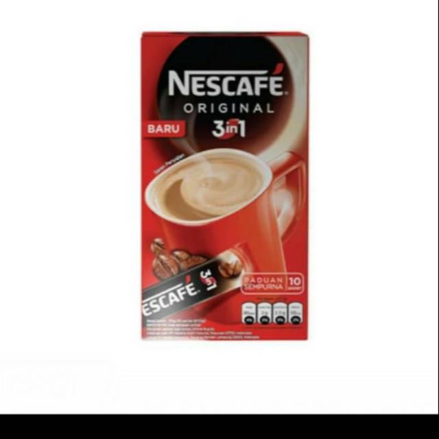 

NESCAFE ORIGINAL 3 IN 1 (17,5 X 10)