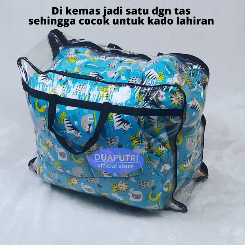 [PAK LURAH] Paket Lahiran Murah - Sofa Bayi + Bantal Menyusui + Selimut topi + Bedcover bayi (