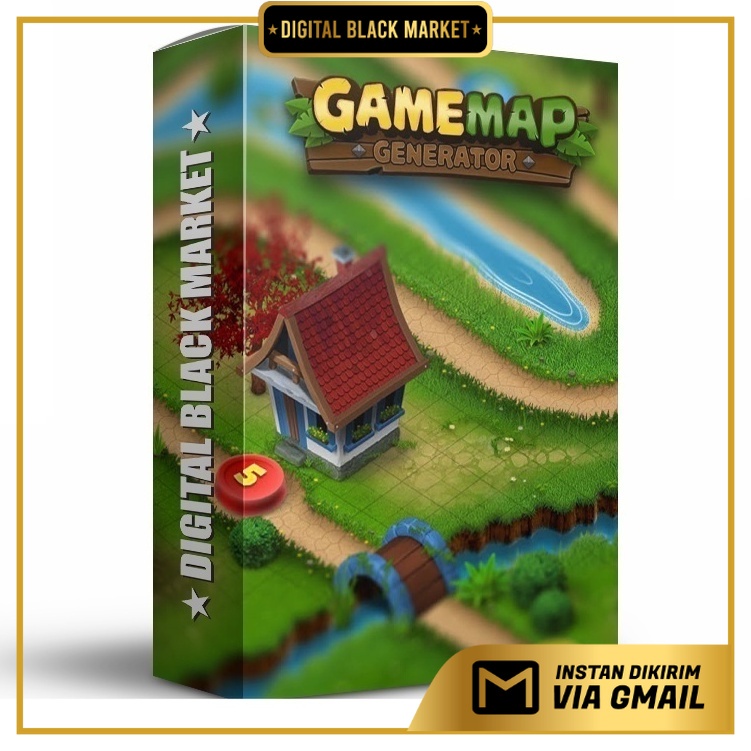 Game Map Generator - Photoshop