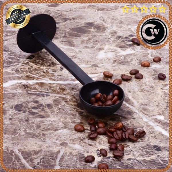 2 in 1 Sendok Takar Kopi Measuring Spoon + Coffee Tamper