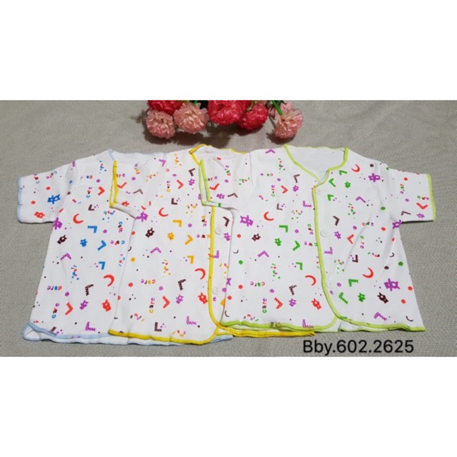 Baju Bayi NewBorn UNISEX ISI 6 Pcs / Baju Bayi