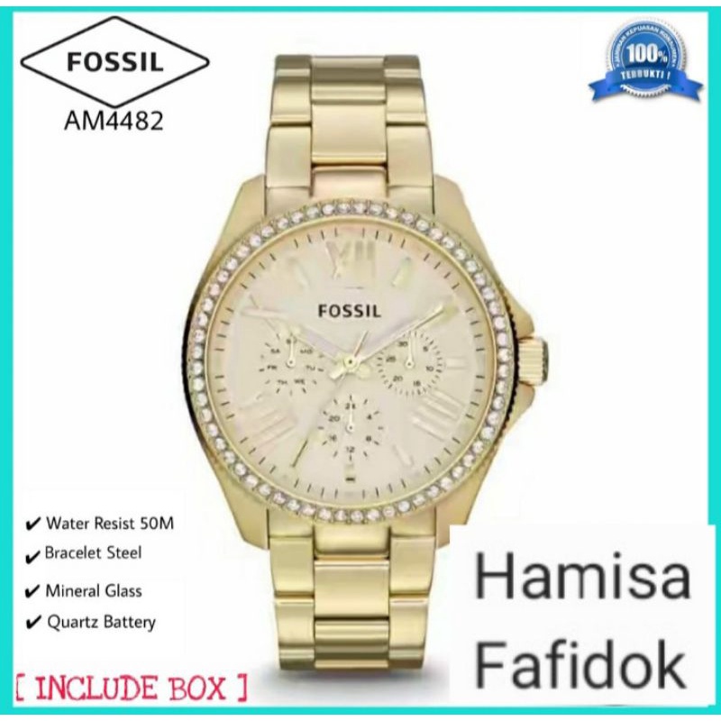 jam tangan premium import fossil elegan keren super mewah perempuan laki laki Garansi watch resmi