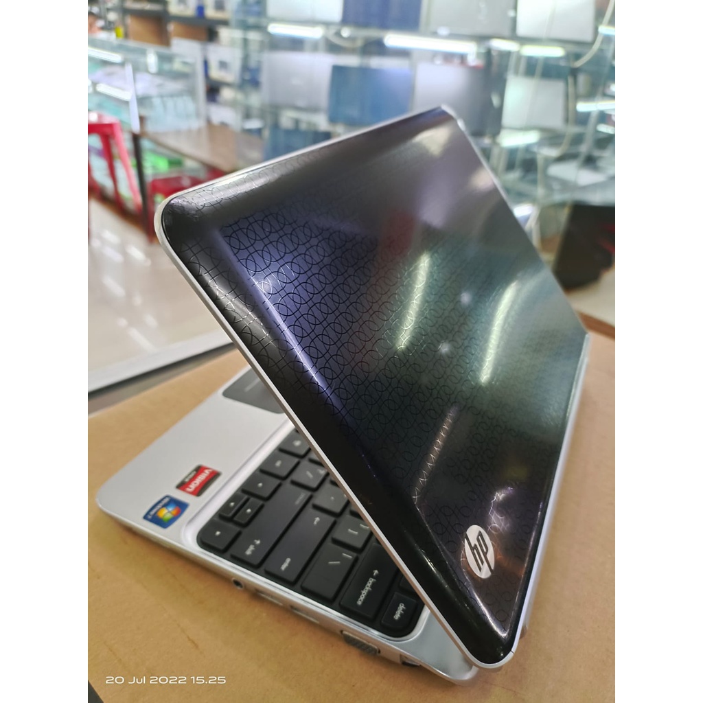 Laptop Leptop Seken Second Bekas 12 inc HP pavilion dm1 Amd e-350 ram 2 hdd 320gb zoom siap pakai