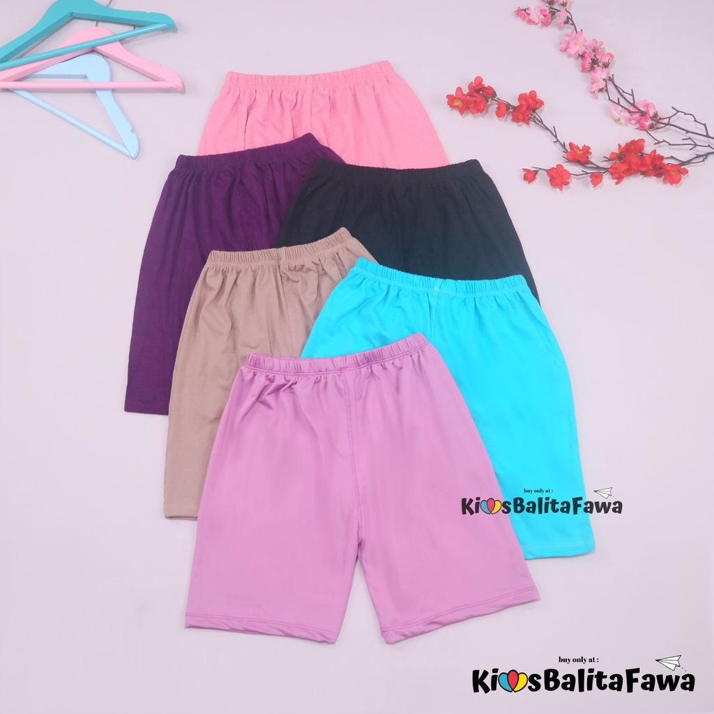 Celana Short Dewasa JUMBO / Celana Bahan Kaos Big Size Pendek XL Ketat Polos Dalaman Rok Wanita