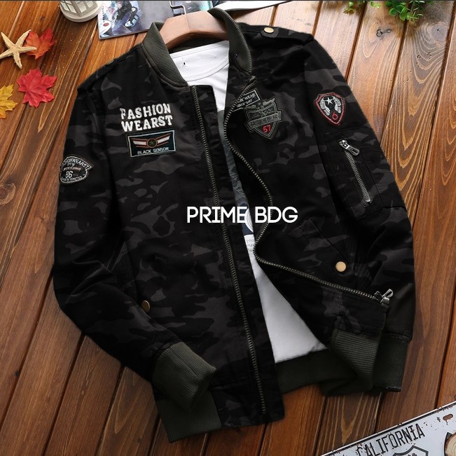 Jaket Bomber Aragon - Jaket Bomber Pria