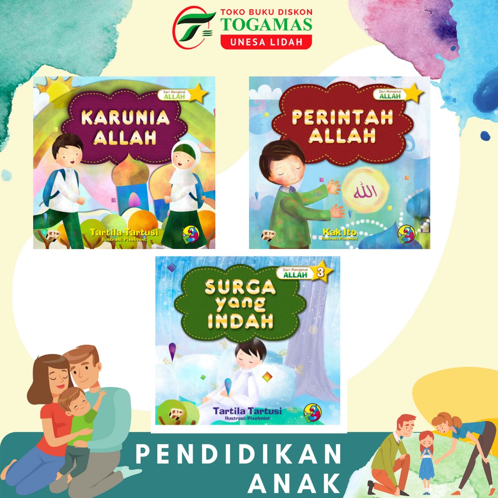 BUKU ANAK SERI MENGENAL ALLAH KARYA TARTULA TARTUSI