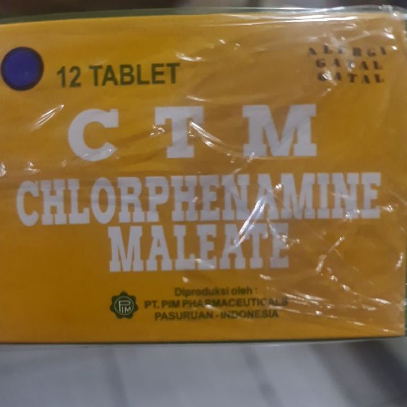 CTM obat gatal