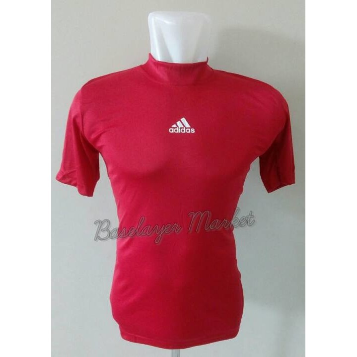 Baselayer Shortsleeve Adidas Lengan Pendek Gym Baju Olahraga