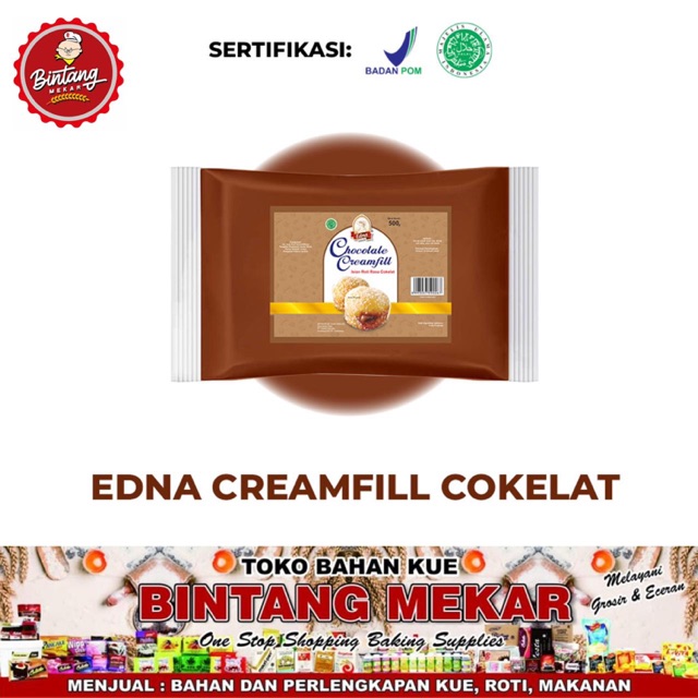 

Edna Creamfill Cokelat 500gr