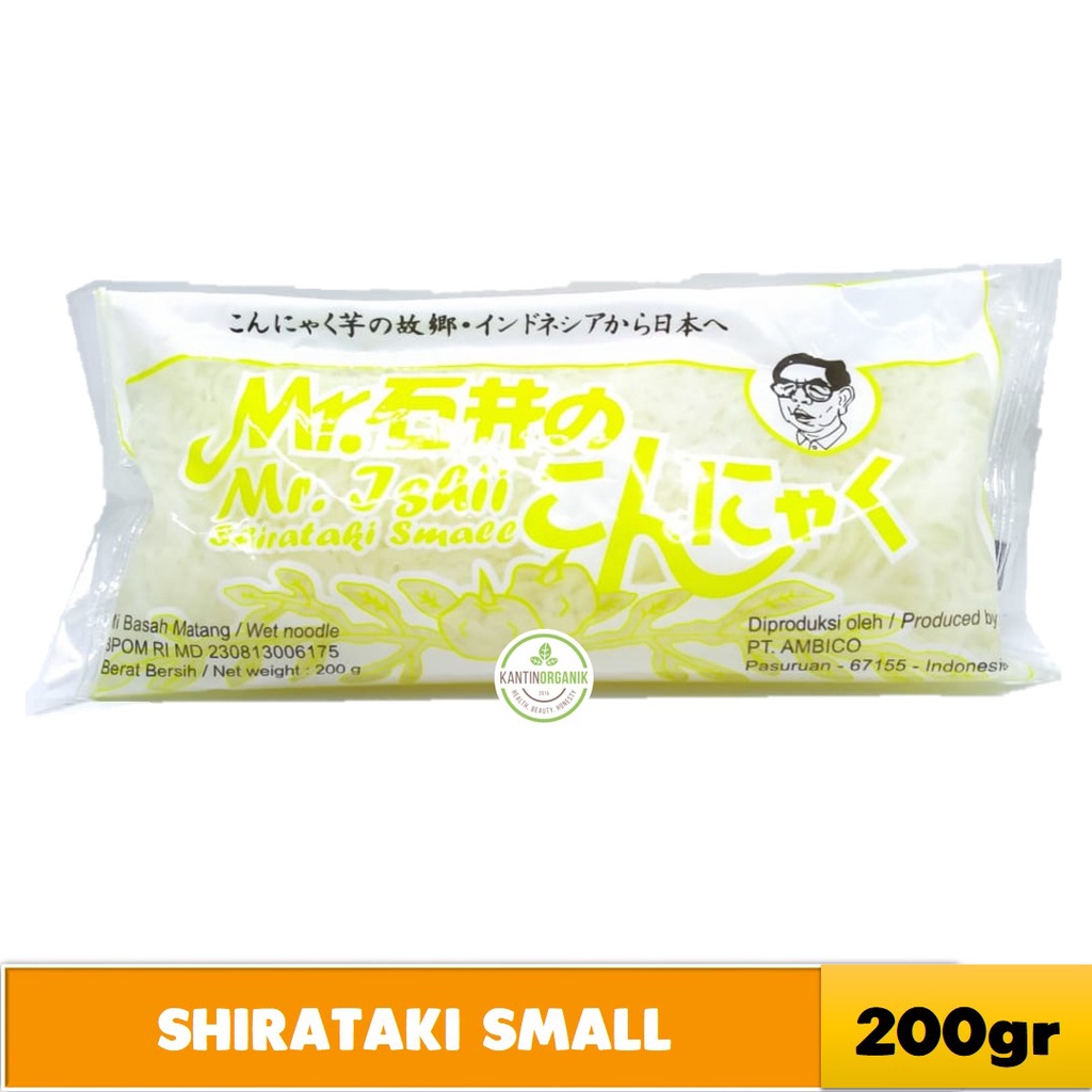 

Bihun Shirataki Angel Hair Small Shirataki 200 gr / Mr Ishii Shirataki Small