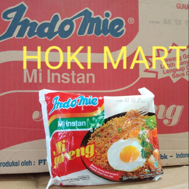

Indomie goreng 5 pcs RP 14000