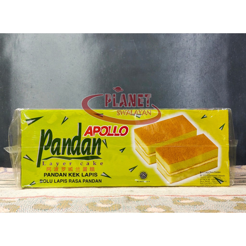

APOLLO LAYER CAKE PANDAN