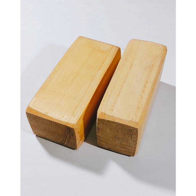 Balok Yoga Tanpa Sambungan/Block Yoga Kayu Wood Wooden Jati Belanda