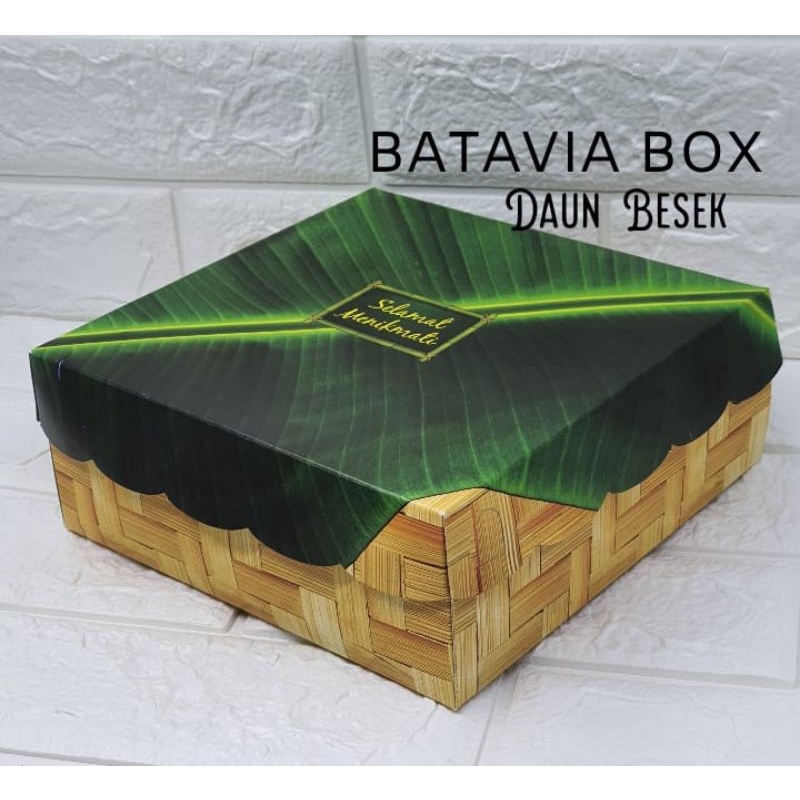 Box nasi kotak uk 18X18X7 (Pilih motif)