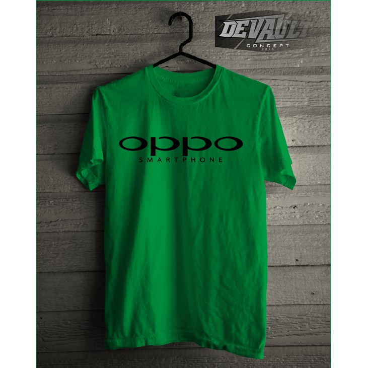 Kaos/T-shirt Gadget Oppo Smartphone Logo -LJHD Store