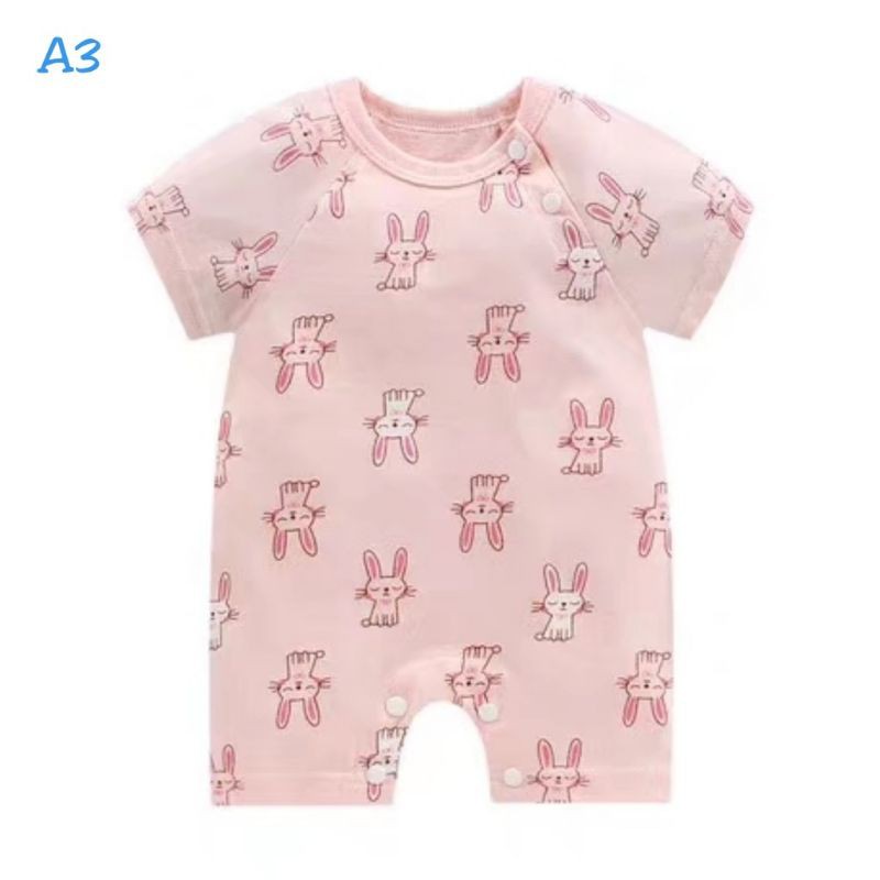 AN-38 Jumper Bayi / Romper Bayi / Baju Kodok Bayi pendek
