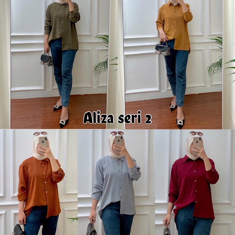 ALIZA BLOUSE OVERSIZE URAGIRI