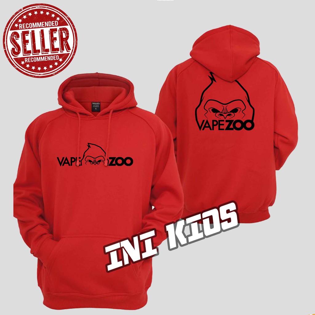 BERKUALITAS Jaket VAPEZOO VAPE ZOO Keren Pria Sweater Hoodie HEXOHM