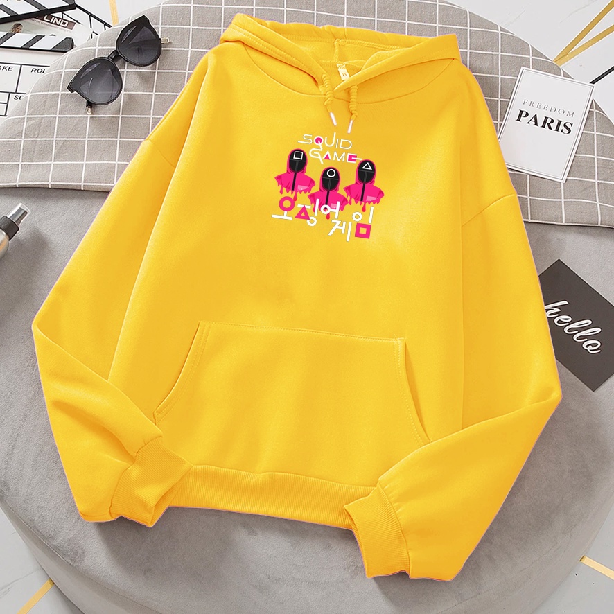 Sweater anak perempuan squid game KIDS sweter anak cowok cewek murah