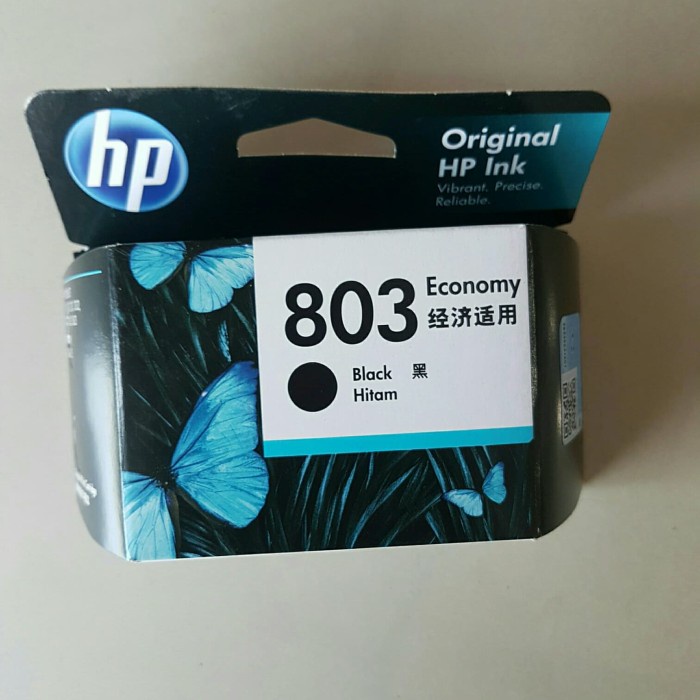 

Jualan Tinta Hp 803 Black Promo