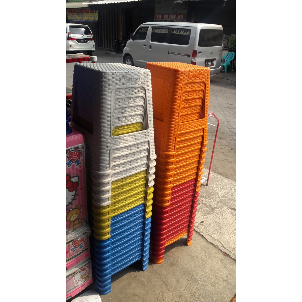 kursi bakso olymplast motif anyaman Shopee Indonesia kursi bakso olymplast motif anyaman Shopee Indonesia