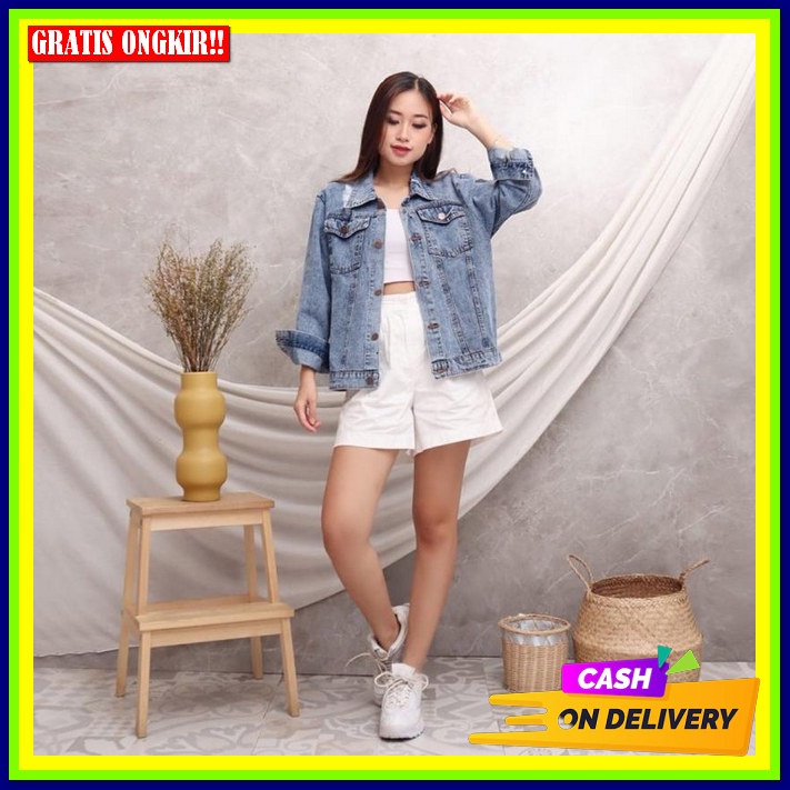 Jacket Jeens Best Seller Kekinian Jaket Wanita Import Premium Jeket Remaja Cewek Kekinian Jaket Jean
