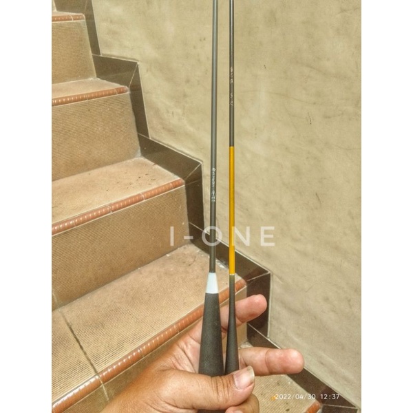 tegek carbon impor 150 cm lentur ruas kecil