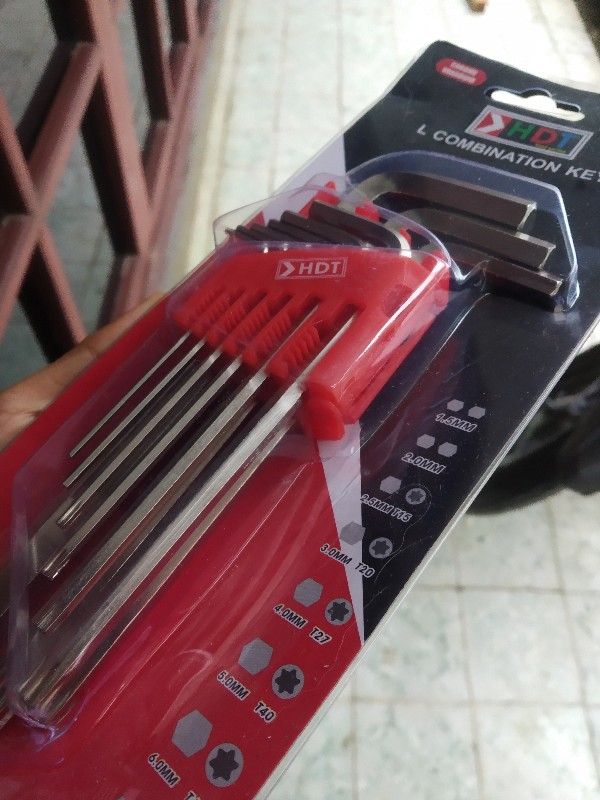 Kunci L Bintang  Segi 6