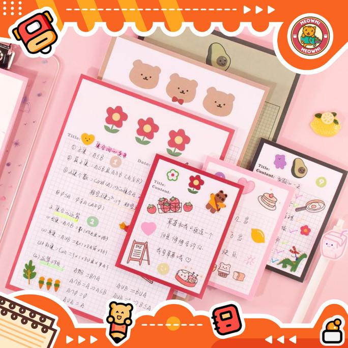 

Kualitas terbaik] 30 lembar Memo Pad Motif Lucu Loose Leaf DIY MB0089