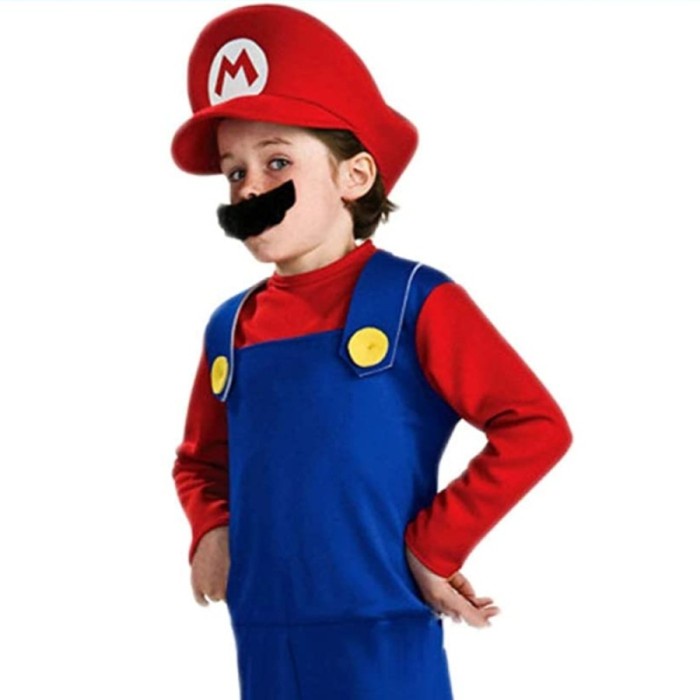 Y3S& TOPI MARIO BROSS DAN LUIGI MARIO BROSS HAT LUIGI HAT PELENGKAP KOSTUM X: