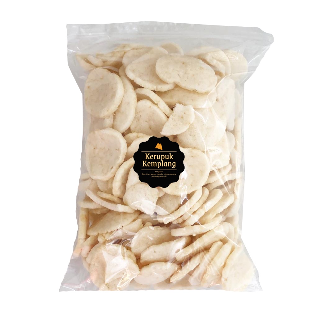 

2Xbtygneal Sakha Snack ) Kerupuk Kemplang Krupuk Palembang Ikan 300Gr Snack Kiloan Cemilan Camilan