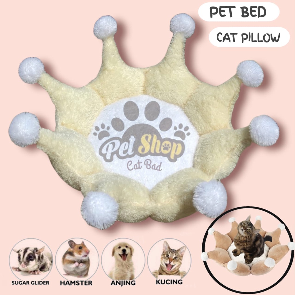 Tempat Tidur Kucing/Cat Bed/Kasur Kucing Karkter/Rumah kucing/Keranjang Kucing/Alas Tidur Kucing/Bantal Kucing/Kandang Kucing Murah/Rumah kucing/Ranjang Kucing Karakter/Matras Hewan/Tempat Tidur Hewan/Pet Shop Murah/Alas Tidur Kitten/Kasur Kucing Bulu